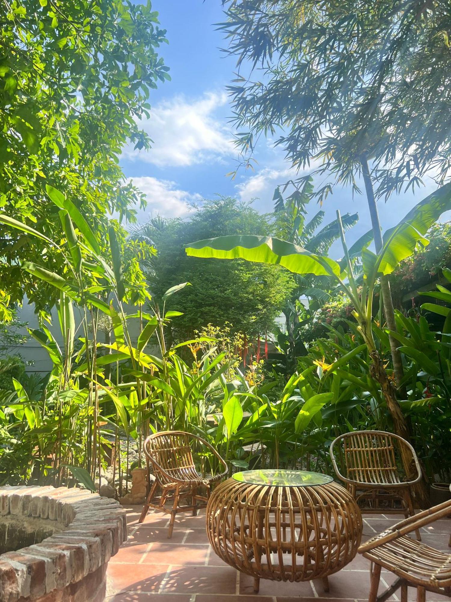 Yellow Farm Homestay Dong Tac Eksteriør bilde